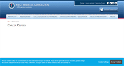 Desktop Screenshot of docjobs.utahmed.org