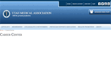 Tablet Screenshot of docjobs.utahmed.org